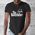 The Dancefather Dance Dad Dancer Dancing Father Men Men's V-Neck T-Shirt