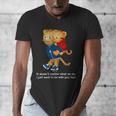 Daniel And Dad Tiger Dark Shirt Men's V-Neck T-Shirt