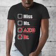 Delta Sigma Theta Sorority Delta Doctor Graduation Men's V-Neck T-Shirt