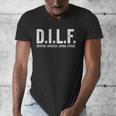 DILF Apparel Men For Dad Men's V-Neck T-Shirt