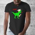 Dinosaur Rawr Diploma Grad Graduate Graduation Men's V-Neck T-Shirt