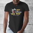Disney Mickey Mouse Best Disney Dad Birthday Father’s Day Men's V-Neck T-Shirt