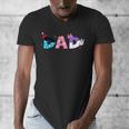 Disney Minnie Mouse And Daisy Duck Dad Father's Day Birthday Men's V-Neck T-Shirt