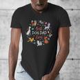 Disney Pet Parent Father’s Day Disney Dogs Best Dog Dad Ever Men's V-Neck T-Shirt