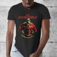 Disney Pixar The Incredibles 2 Mr Incredible Vintage Dad Men's V-Neck T-Shirt