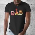 Disney Winnie The Pooh And Friends Dad Father's Day Birthday Men's V-Neck T-Shirt