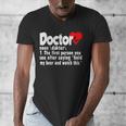 Doctor For Medical Med Student Graduation Men's V-Neck T-Shirt
