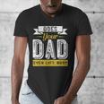 Does Your Dad Even Lift Bro Gym Lover's Men's V-Neck T-Shirt