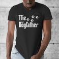 The DogfatherShirt Dad Dog Lover Men's V-Neck T-Shirt The DogfatherShirt Dad Dog Lover Men's V-Neck T-Shirt
