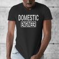 Domestic Engineer House Husband Stay At Home Dad Uniform Men's V-Neck T-Shirt