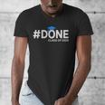 Done Class Of 2025 Graduation So Done Senior 2025 Grad Men's V-Neck T-Shirt