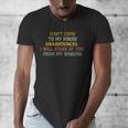 Don't Come To My House Unannounced Introvert Introverted Men's V-Neck T-Shirt