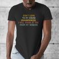 Don't Come To My House Unannounced Introvert Introverted Men's V-Neck T-Shirt