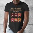 I Dont Like Morning People Introvert Coffee Lover Antisocial Men's V-Neck T-Shirt I Dont Like Morning People Introvert Coffee Lover Antisocial Men's V-Neck T-Shirt