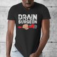 Drain Surgeon Plumber Job Professional Dad Men Men's V-Neck T-Shirt Drain Surgeon Plumber Job Professional Dad Men Men's V-Neck T-Shirt