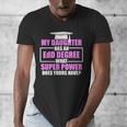 EdD Doctor Of Education Daughter Power Doctorate Graduation Men's V-Neck T-Shirt