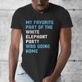 Elephant Party For Introvert Going Men's V-Neck T-Shirt