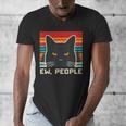 Ew People Cat Saying Introvert Women Men Kids Men's V-Neck T-Shirt Ew People Cat Saying Introvert Women Men Kids Men's V-Neck T-Shirt