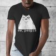 Ew People Introvert Sayings Sarcastic Cat Quote Men's V-Neck T-Shirt Ew People Introvert Sayings Sarcastic Cat Quote Men's V-Neck T-Shirt