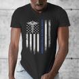 Family Nurse Practitioner Flag FNP Nursing Graduation Men's V-Neck T-Shirt