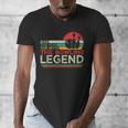 Father's Day The Man The Myth The Bowling Legend Bowler Dad Men's V-Neck T-Shirt