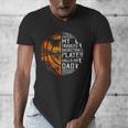 My Favorite Basketball Player Calls Me Dad Basketball Dad Men's V-Neck T-Shirt My Favorite Basketball Player Calls Me Dad Basketball Dad Men's V-Neck T-Shirt