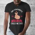 My Favorite K-Pop Girl Calls Me Dad K-Pop Girl Men's V-Neck T-Shirt