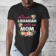 My Favorite Librarian Calls Me Mom Graduation Men's V-Neck T-Shirt