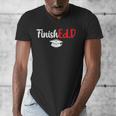 FinishEdD Doctor Of Education Graduate EdD Graduation Men's V-Neck T-Shirt