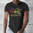 First 1st Grade 2018 Nailed It Graduation Shirt Men's V-Neck T-Shirt