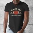 Football Senior Dad 2026 The 4th Quarter Men's V-Neck T-Shirt