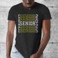Football Senior Night Football Senior 2025 Graduation 56 Men's V-Neck T-Shirt