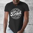 Forget The Grad Dad Survived Class Of 2026 Senior Graduation Men's V-Neck T-Shirt