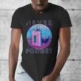 Never Forget Retro 80s 90s Nostalgia Men's V-Neck T-Shirt