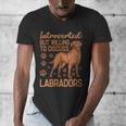 Fox Red Labrador Retriever Introvert Foxred Lab Men's V-Neck T-Shirt Fox Red Labrador Retriever Introvert Foxred Lab Men's V-Neck T-Shirt