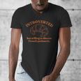 French Patisserie Lover Introvert Croissant Conversation Men's V-Neck T-Shirt French Patisserie Lover Introvert Croissant Conversation Men's V-Neck T-Shirt
