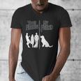 Your Friends Vs My Friend Introvert Pet Dog Owner Men Women Kids Men's V-Neck T-Shirt