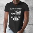 Fun Classic Please Be Patient With Me I'm From The 1900s Men's V-Neck T-Shirt