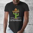Fun Hilarious Stepfather Humor Stepdad Men's V-Neck T-Shirt