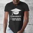 Funny Graduate Joke Mens Womens Graduation Gifts Men's V-Neck T-Shirt