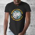 Funny Introvert Cat I Can't Go I'm An Inside Cat Homebody Men's V-Neck T-Shirt Funny Introvert Cat I Can't Go I'm An Inside Cat Homebody Men's V-Neck T-Shirt