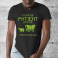 FUNNY Please Be Patient With Me I'm From The 1900s Men's V-Neck T-Shirt
