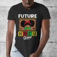 Future HBCU Grad HBCU Tomorrow Girl Graduation Kids Men's V-Neck T-Shirt