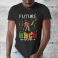 Future HBCU Grad History Boy Graduation HBCU Kids Men's V-Neck T-Shirt