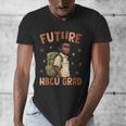 Future HBCU Grad History Month Graduation Boys Kids Men's V-Neck T-Shirt