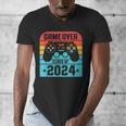 Game Over Class Of 2024 Shirt Students Graduation Men's V-Neck T-Shirt