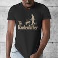 Gardening For Men Gardener Dad The Gardenfather Men's V-Neck T-Shirt