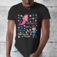 Gender Reveal Party Shirt Mermaid Or Pirate Dad Wants Pirate Men's V-Neck T-Shirt
