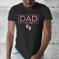 Girl Dad Est 2026 To Be First Time Girl Dad New Daddy Men's V-Neck T-Shirt