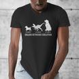 Golden Retriever Mom Dad Puppy Dog Owner Dog Lover Men's V-Neck T-Shirt
